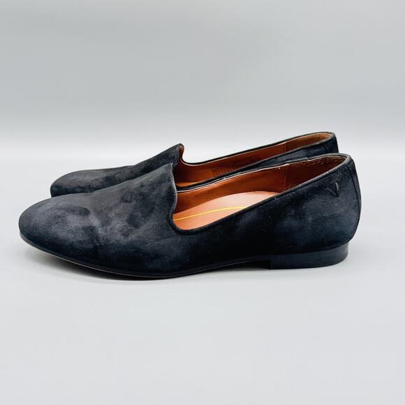 Vionic Shoes Womens 6 Black Suede Willa Loafers Slip On Casual Comfort Flats - Picture 3 of 10